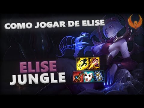 COMO JOGAR DE ELISE (OP EM PICKOFFS) - JUNGLE GAMEPLAY [PT-BR]