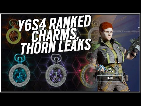 Y6S4 RANKED CHARMS, THORN LOADOUT, GADGETS AND OTHER LEAKS