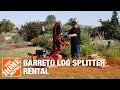 Barreto Log Splitter The Home Depot Rental