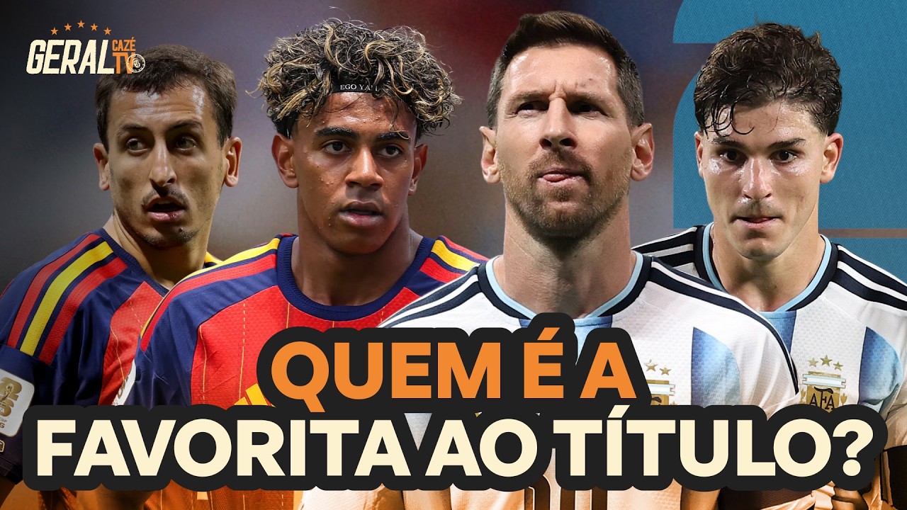 A FINAL TÁ CHEGANDO! QUEM É A FAVORITA AO TÍTULO DA COPA DO MUNDO? | GERAL CAZÉTV