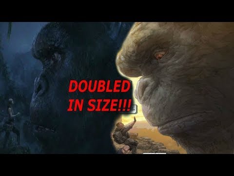 Kong Over 200 Ft In The Monsterverse