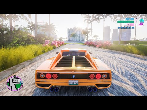 We Expected GTA Vice City The Definitive Edition To Look Like This! GTA VC Remake in GTA 5 PC Mods