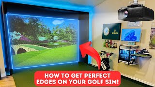 How To Get Perfect Edges On Your Carl's Place Golf Sim Enclosure!