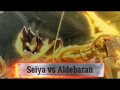 Saint Seiya: Soldiers Soul - Sagittarius Seiya vs Aldebaran (3 Round)