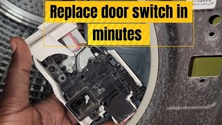DIY!!!Samsung AI touchscreen washer open door error quick fix in dagorreti Nairobi....#fyp #samsung
