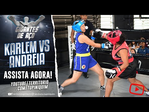 Andreia vs Karlem - Gigantes de Aço 3