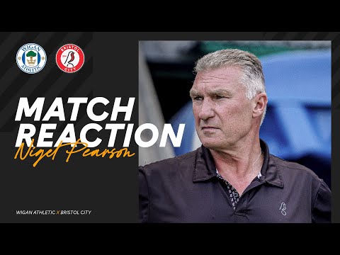 Pearson on Latics draw | Wigan Athletic 1-1 Bristol City