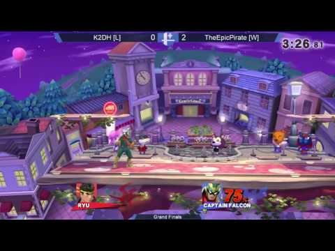 Rogasmash #66 - K2DH (Ryu / Lucario) vs TheEpicPirate (Captain Falcon) - Grand Finals