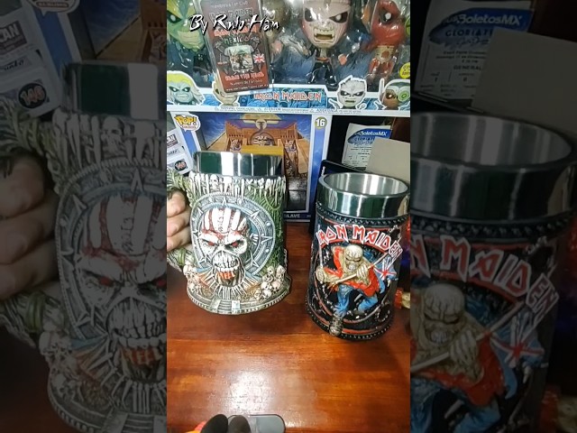 Vídeo relacionado con Nemesis Now Caja de busto de Iron Maiden The Trooper con licencia oficial (pequeña), color rojo, 12 cm