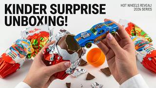 Hot Wheels Giant Kinder Surprise Eggs 2026 – Full Unboxing
