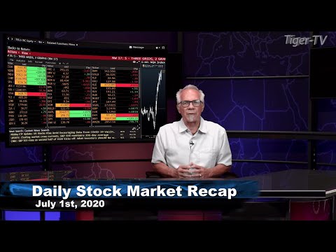 July 1st, Daily Stock Market Recap with Tom O'Brien - 2020