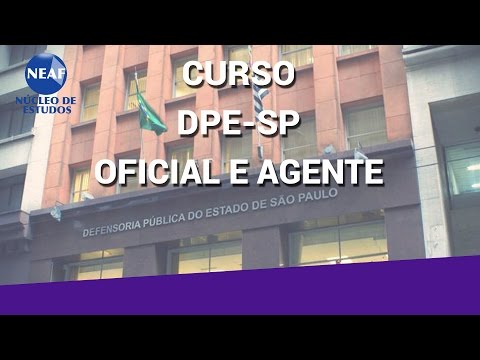 Curso DPE SP Oficial e Agente 2015