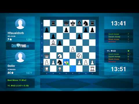 Chess Game Analysis: 0o0o - Hfauaidnrb : 1-0 (By ChessFriends.com)