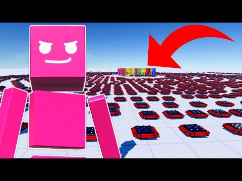 I BUILT A GIANT RAGDOLL TRAP WITH 1,000 MINES! | Fun with Ragdolls Gameplay