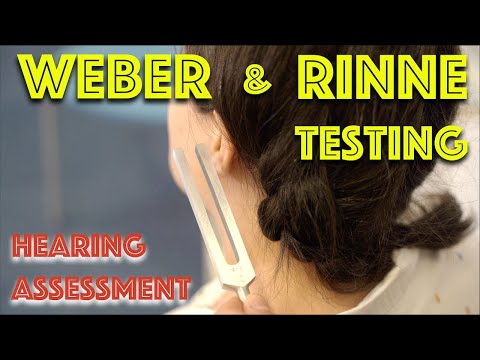 Assessing Hearing: Sensorineural Vs Conductive Hearing Loss - Weber And Rinne Test - Dr Gill