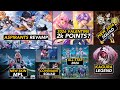 UPCOMING SKINS AND EVENT PART7 ALL STAR DATE KAGURA LEGEND ASPIRANTS REVAMP NEW HISTORIC SKINS