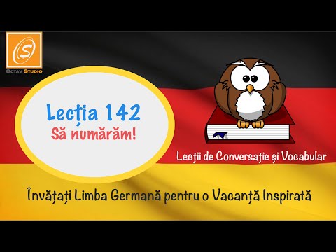 Lecția 142 - ‪Să numărăm! - Lecții de Conversație și Vocabular in Limba Germană
