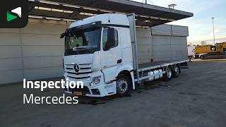 Mercedes-Benz Actros 2543 Actros 6X2 NL-Truck APK 753cm open platform steering flatbed truck for sale - Image 4 | Autoline SL Mercedes-Benz Actros 2543 Actros 6X2 NL-Truck APK 753cm open platform steering flatbed truck | Image 4 - Autoline