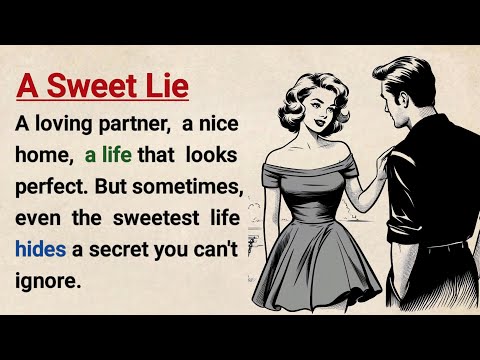 Learn English with Stories ⭐ A Sweet Lie | Level 3 English Listening & Speaking Practice