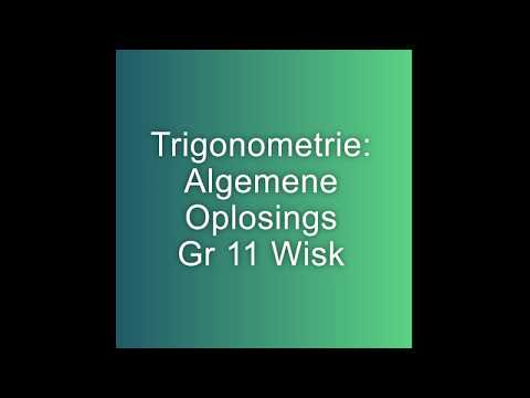 WISKUNDE GRAAD 11: 27 Mei 2020 - periode 3 (27113)