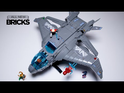 Vidéo LEGO Marvel 76248 : Le Quinjet des Avengers