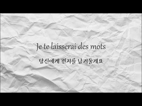 [가사해석] patrick watson - je te laisserai des mots