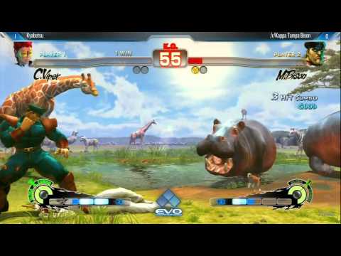 Kyabetsu (Viper) vs Tampa Bison (Dictator) - Evo 2014 USF4
