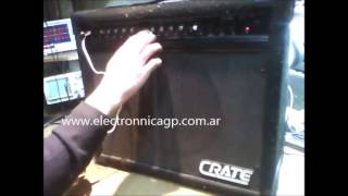 Video thumbnail for CRATE GX 80 Reparado by Gaston Rodrigo Potenza