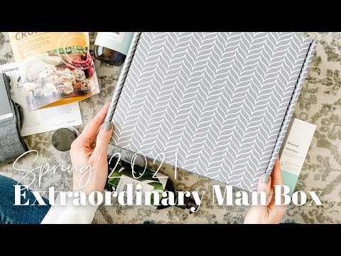 Extraordinary Man Box Unboxing Spring 2021