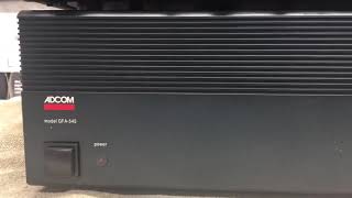 Video thumbnail for Adcom GFA-545 Amplifier by Retrodiggs