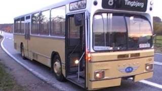 preview picture of video 'Volvo B59-59 chassisnumber 1 with Aabenraa body from 1970 (Voith)'