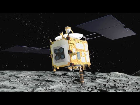 Japanese space probe lands on asteroid