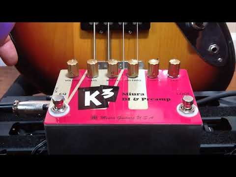 ギター Miura Guitars K3 DI & Preamp K3 DI & Preamp by Miura Guitars U.S.A. | RockBoard | PedalPedia