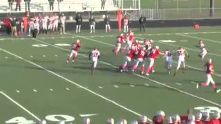 preview picture of video 'Super spin! Palatine's Chaka Kelly breaks tackles for a 30-yard touchdown!'