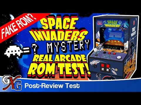 My Arcade Micro Player Space Invaders: FAKE ROM TEST!