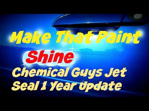 Chemical Guys Jet Seal Paint Sealant 1 year update