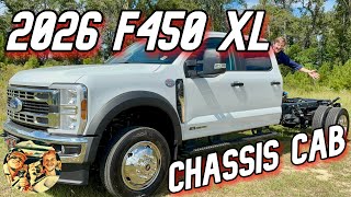 2026 FORD F-450 XL CHASSIS CAB  | 6.7L DIESEL V8 | SUPER DUTY WORK TRUCK REVIEW