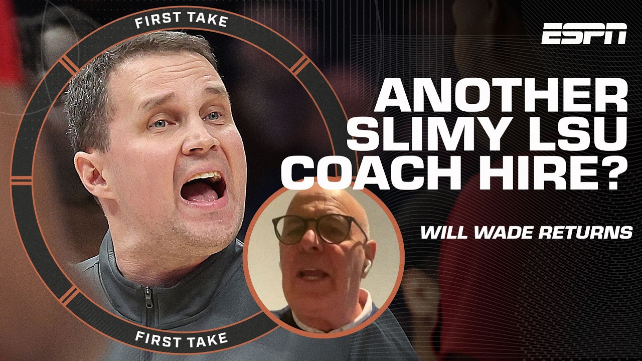 Will Wade leaves NC State IN AN EMAIL to return to LSU 😮 Seth Greenberg is NOT PLEASED | First Take