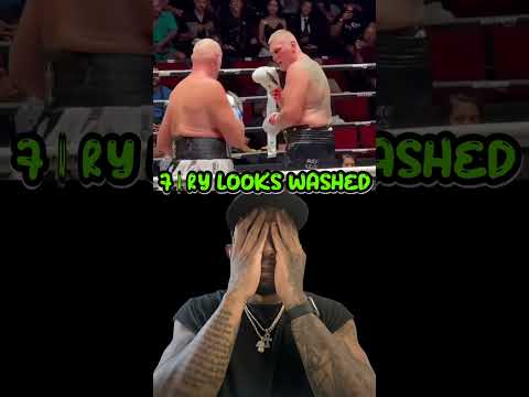 LEAKED BIZARRE (MUST WATCH) FOOTAGE: TYSON FURY GETS ROCKED TWICE BEFORE STOPPING 46 YEARS OLD WACH