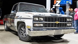Sleeper truck races EVERYONE on the highway!