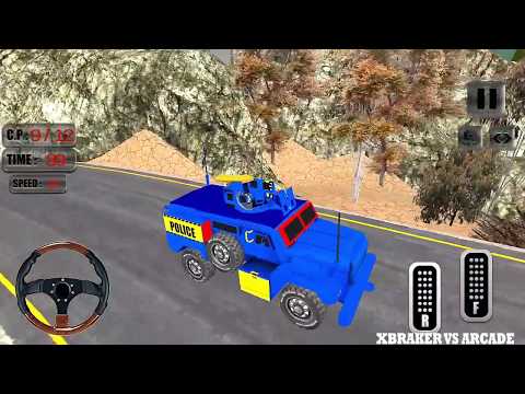 Offroad Police Jeep Simulator 2018 | Police Hammer 4x4 Unlocked - Android GamePlay HD