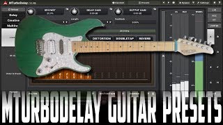 Video thumbnail for MTurboDelay Guitar Presets by Chandler guitar