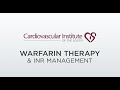 Warfarin Therapy INR Management Updated 2022