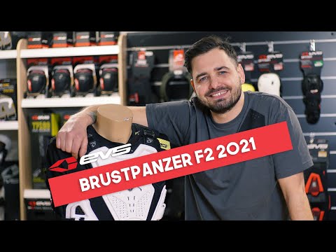EVS F2 Motocross Brustpanzer mit Rückenschutz und Neckbrace kompatibel !!!