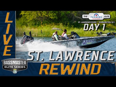 2021 Bassmaster LIVE at St. Lawrence River - DAY 1 (THURSDAY)