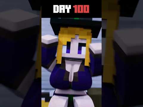 Bewitched! Magic Girl in Minecraft 100 Day Lab