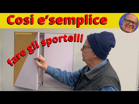 We create the DIY flush-to-the-wall door with an innovative technique that very few people know a...