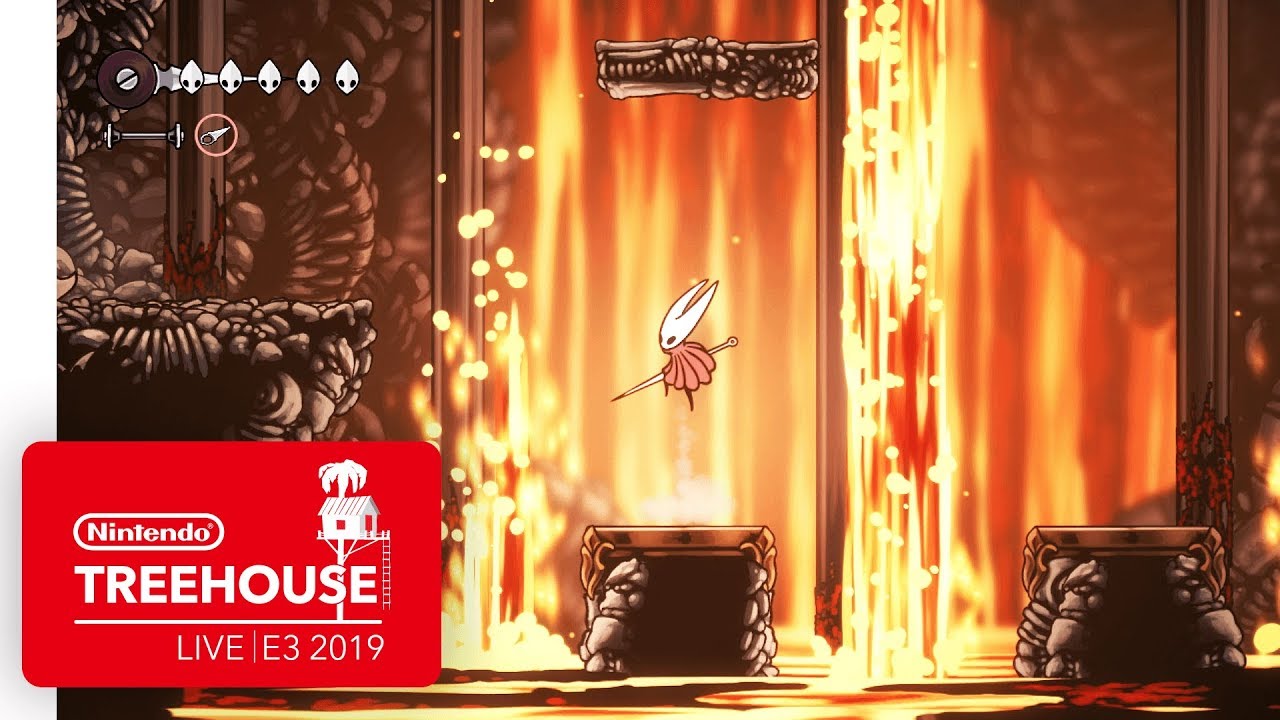 Hollow Knight: Silksong Gameplay - Nintendo Treehouse: Live | E3 2019 - YouTube