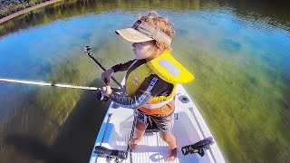 3 Year Old&#39;s First Fish Solo