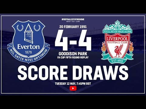 Everton 4-4 Liverpool | Full Match | Score Draws | FA Cup 1990/91
